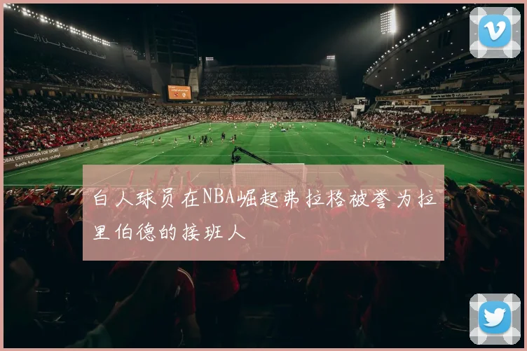 白人球员在NBA崛起弗拉格被誉为拉里伯德的接班人